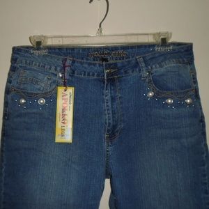 Vintage Fashion Stretch Demim Jeans